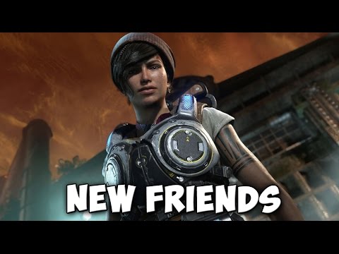 Gears Of War 4 Co-Op GamePlay WalkThrough - Act 1 Chapter 3 "New Friends"