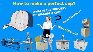 How to make a baseball cap?  How to make a snapback cap ?