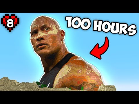 SHOCKING! I Built THE ROCK In Minecraft!