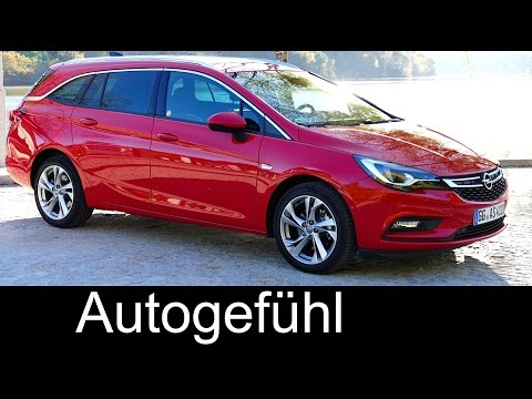 Vauxhall Opel Astra Sports Tourer FULL REVIEW test driven new/neu Apple CarPlay Interviews