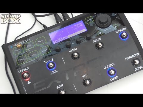 TC Helicon VoiceLive 3 Extreme Demo Vocal / Guitar Processor at Musikmesse 2015