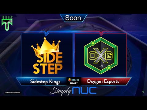 [HeroesCCL by Roll20] Sidestep Kings vs. Oxygen - Week 4 Day 2