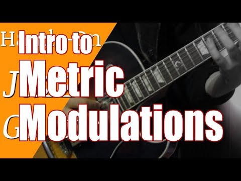 Jazz Guitar Hands On Lesson #15 - Intro to Metric Modulation