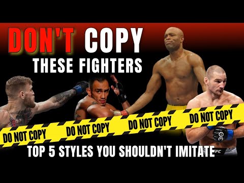 Top 5 UFC Fighters You  Should NOT Copy 🚫 | How to Fight Like an MMA Fighter