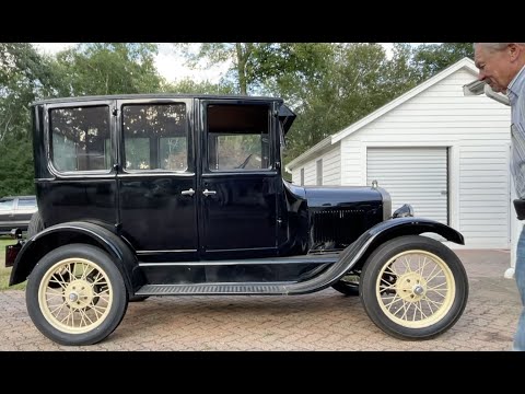 Let's go for a ride in my new friend Russ' 1927 FORD MODEL T
