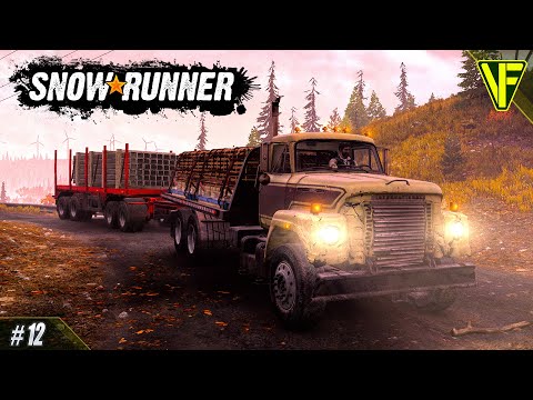 Can we make it? | SnowRunner Walkthrough #12