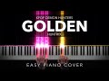 KPop Demon Hunters GOLDEN EASY Piano Cover
