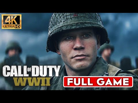 CALL OF DUTY WW2 FULL GAME Walkthrough Gameplay [4K 60FPS] - No Commentary