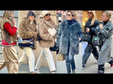 🛍️FASHION UPDATE 2026 JANUARY🇮🇹MILAN STREET STYLE & SHOPPING FASHION DISTRICT#whatarepeoplewearing 