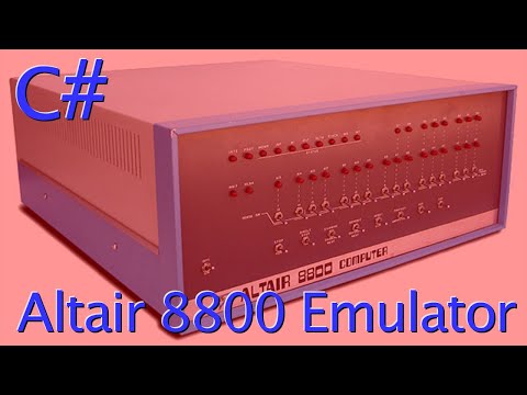 [c# Challenge] Altair 8800 Emulator From Scratch (Part 4 / 4)