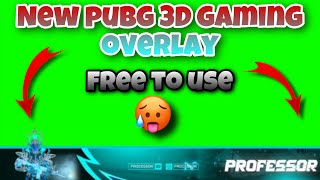 Download lagu BGMI & PUBG Mobile Animated Overlay Template Free Download|GREEN SCREEN|Best Overlay For Live stream mp3