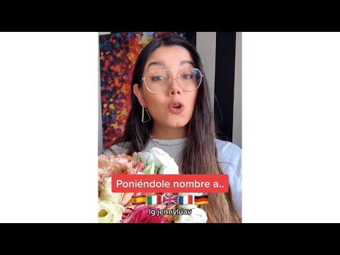 Flores en 5 idiomas!