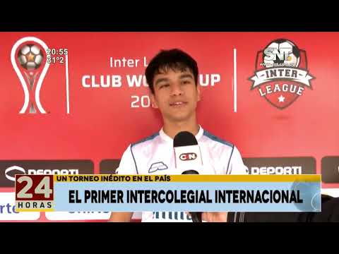 Primer intercolegial internacional realizado en el país