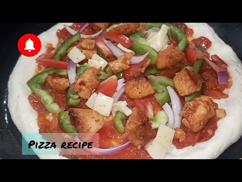 Homemade Without Oven Pizza | Pan Pizza |Pizza Without Oven |