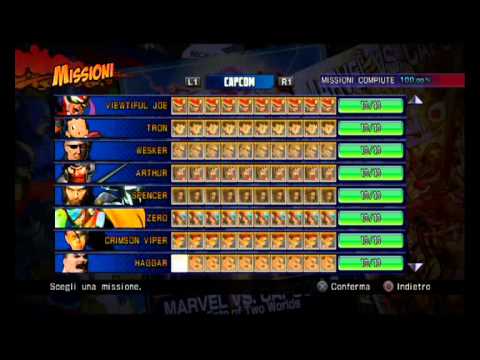 Ultimate marvel vs capcom 3 - 100 % Mission mode    NO DLC
