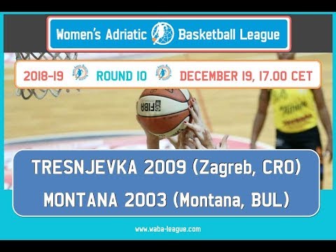 Trešnjevka 2009 - Montana 2003 - WABA league