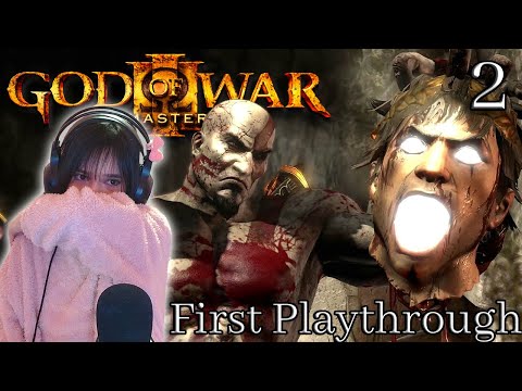 Kratos is TRAUMATISING me | First time playing God of War 3 | Let's Play [2]