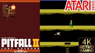 Pitfall 2 The Lost Cavern Atari 2600 4k 60fps Longplay