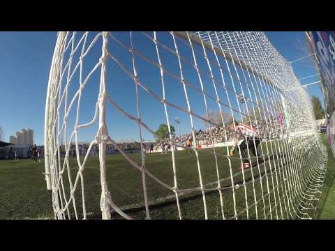 Cipolletti 1 - 1 Rivadavia de Lincoln: el gol de Eduardo Vilce desde tres ángulos distintos