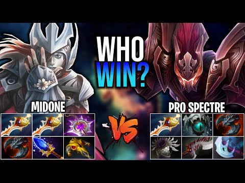 MIDONE PHANTOM ASSASINS VS PRO SPECTRE (DUAL PERSPECTIVE) WHO WIN CRIT OR RIGHT CLICK | DOTA 2