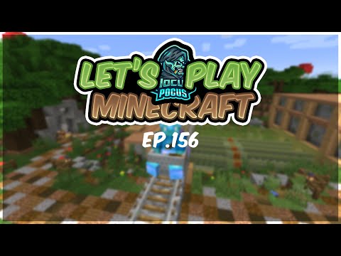 Let's Play Minecraft 1.14 - Episode 156: Trans-LP-World Rail Link