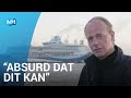 Cruiseschip stoot net zoveel uit als 31.000 vrachtwagens per dag