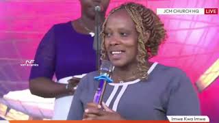 Bishop Ben Surprised Live by Trending Song Jehova Niwe ritwa riaku at JCM Church