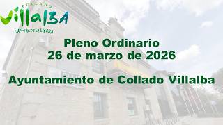 Pleno Ordinario 26/03/2026