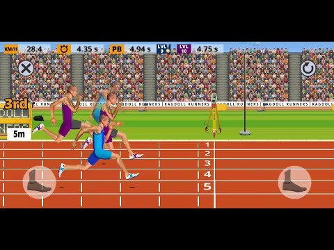 Ragdoll Runners (by Samuel Manier) - sports game for Android and iOS - gameplay.