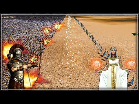700 Cleopatra vs Legion Of Roman Archers - Ultra Epic Battle Simulator 2