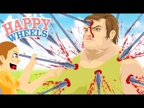 LA SEÑORA GORDA EN UN HARPOON RUN | HAPPY WHEELS #145