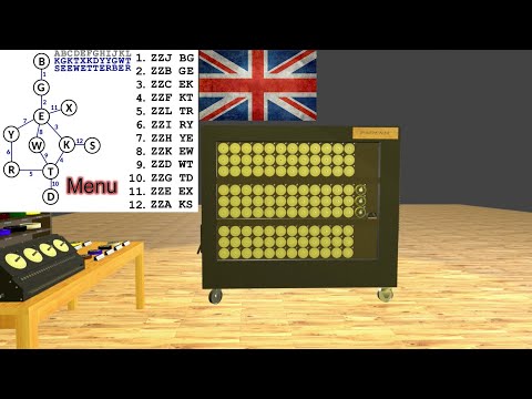 Breaking the Enigma code with the Turing-Welchman Bombe (Step-by-step example)