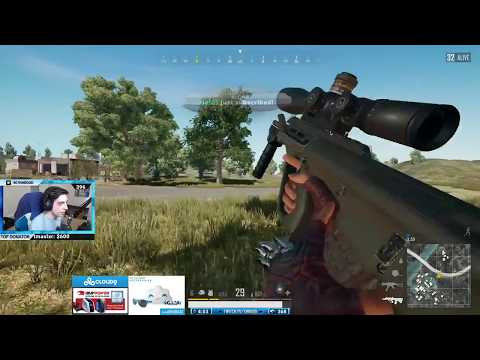 Shroud Plays PUBG SOLO VS SQUAD | 24 KILLS | AUG SUPPRESSOR