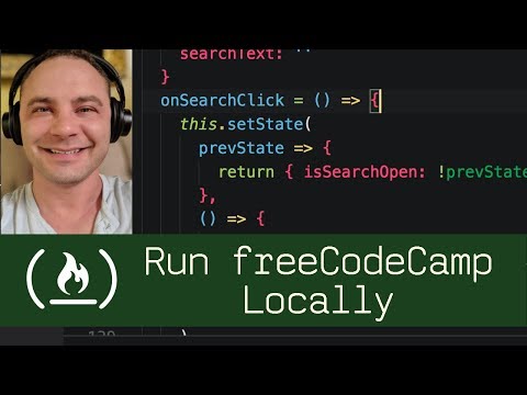 Run freeCodeCamp Locally  (P8D2) - Live Coding with Jesse