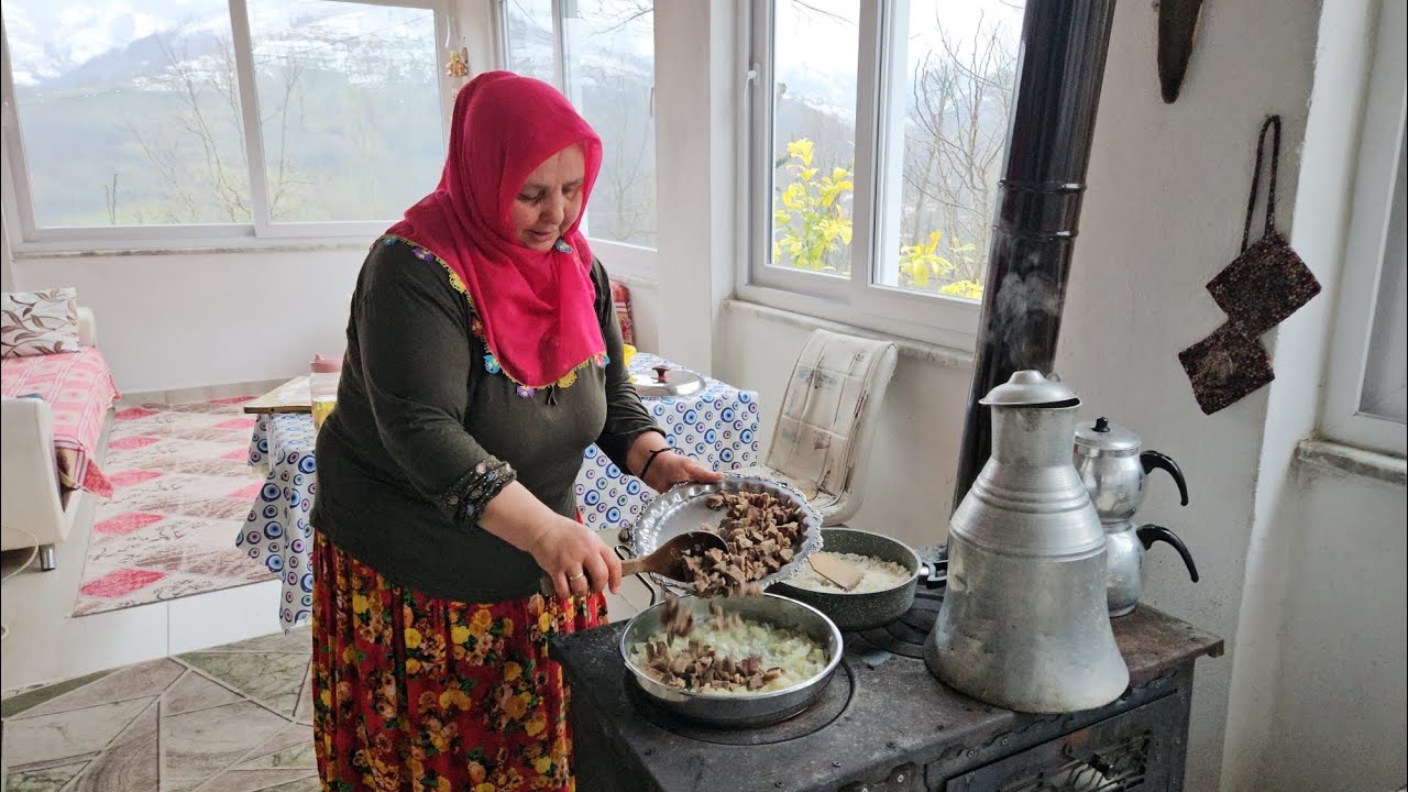 ‼️LOKUM GİBİ YUMUŞACIK ET KAVURMA KUZİNEDE PİŞTİ 🔥‼️