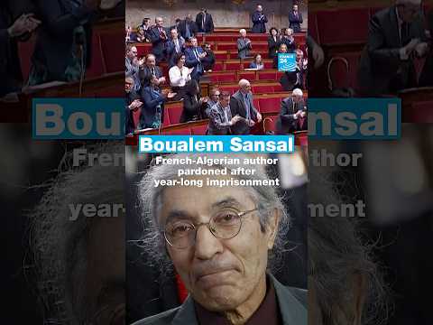 L’écrivain franco-algérien Boualem Sansal élu à l’Académie française • FRANCE 24
