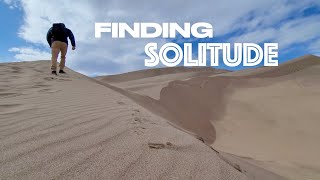 Hiking the LARGEST SAND DUNE in America! (Star Dune)