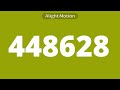 Colorful Numbers 1 To 1 Million 100 Different Fonts