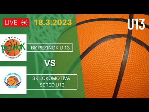BK PEZINOK U13 - BK LOKOMOTÍVA SEREĎ U13