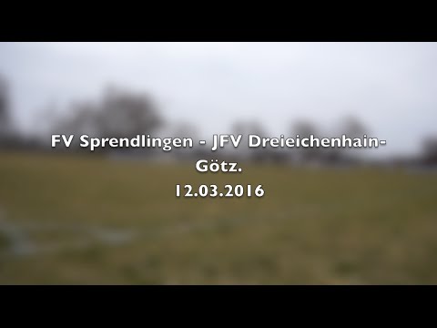 FV Sprendlingen gegen JFV Dreieichenh. - Götz. 12.03.2016