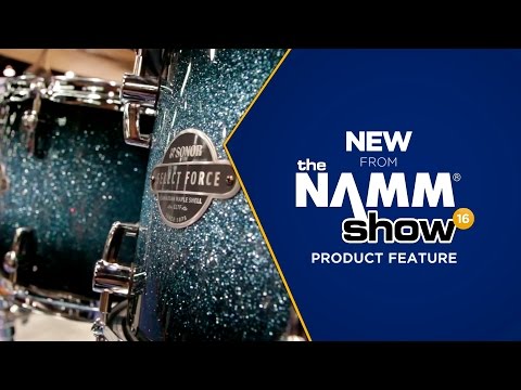 Live at NAMM 2016 - Sonor Select Force Shell Pack Series