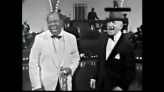 LOUIS ARMSTRONG & JIMMY DURANTE Hollywood Palace Old man time (1965)