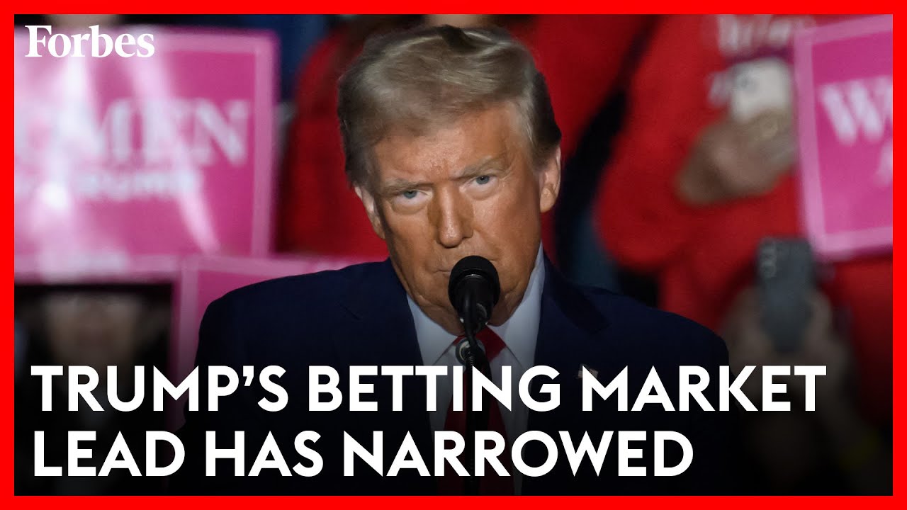 Trump’s Betting Market Lead Narrowed Over The Weekend But Remains Favorite To Win | Forbes Topline