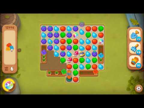 Gardenscapes Level 12446 No Boosters SD