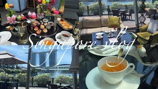 【シンガポール在住女子】Fullerton Bay Hotelのアフタヌーンティーでお誕生日をお祝いしてもらった日🫖