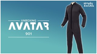 Avatar 901 Undersuit | Unboxing | @simplyscuba