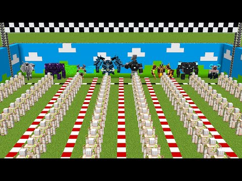 Mobs Race [Minecraft Mob Battle]