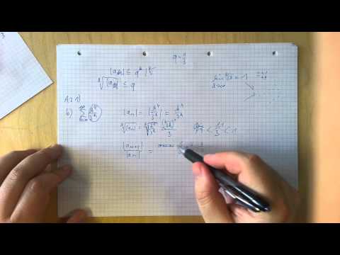 Konvergenz von Reihen und Integralen (1/4)