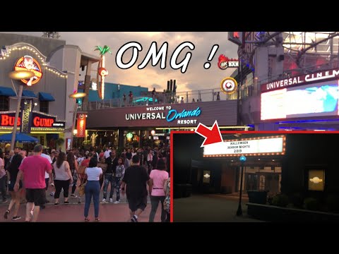HALLOWEEN HORROR NIGHTS 2019 *almost got kicked out*