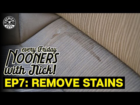 Easily Remove Interior Stains! || Nooners With Nick Ep.7 ||